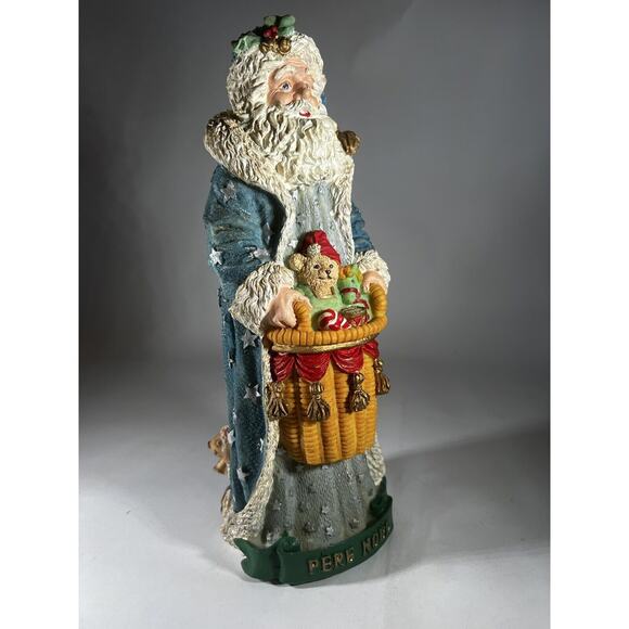 Vintage Pere Noel Christmas Santa's FRANCE 1994 Cheryl Ann Collectors Santa Toys - Picture 10 of 16